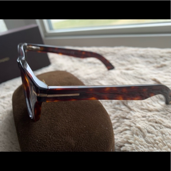 TOM FORD BLUE BLOCK SOFT RECTANGLE FRAMES - Picture 3 of 8